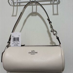 Coach Nolita Barrel Bag in Chalk (No. CR830)